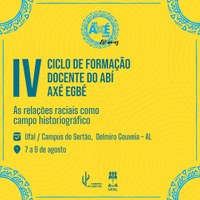 Relações raciais em pauta no 4º Ciclo de Formação Docente do Abí Axé Egbé