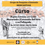 Inscrições abertas para curso de máscaras da cultura popular