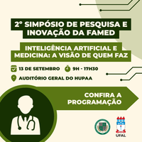 Inteligência Artificial e Medicina é tema de simpósio no HU