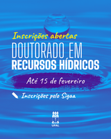 Doutorado em Recursos Hídricos e Saneamento abre 10 vagas