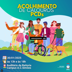Ufal realiza acolhida com calouros PCDs nesta quinta-feira (30)