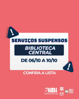 Biblioteca Central passará por manutenção da rede lógica