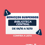 Biblioteca Central passará por manutenção da rede lógica