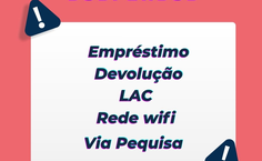 Biblioteca Central passará por manutenção da rede lógica