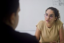 A coordenadora pedagógica, Raquel Alves Sobrinho, conta que o segredo para uma educação inclusiva é o preparo da equipe