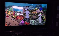 Atividade do Mar à Vista levou crianças ao cinema