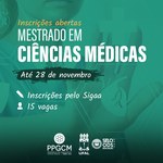 Ufal abre seleção para 15 vagas no mestrado em Ciências Médicas