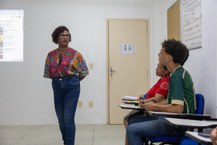 Andréa Paiva, diretora do curta-metragem Azul Índigo