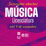 Ufal prorroga inscrições para seleção do curso de licenciatura em Música