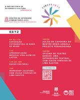 Circularte encerra temporada com exposição fotográfica e aulão de capoeira