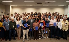 Reunião nacional dos coordenadores da UNA-SUS, realizada em Brasília, no início deste mês