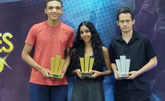 Atletas da Ufal premiados no evento Melhores do Ano no Esporte Alagoano 2024