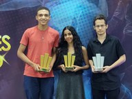 Atletas da Ufal premiados no evento Melhores do Ano no Esporte Alagoano 2024