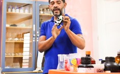 O tema robótica foi abordado por João Paulo Falcão, professor de Matemática da rede municipal de ensino de Viçosa