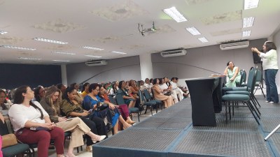 Professores de Alagoas durante encontro de formação continuada Professores de Alagoas durante encontro de formação continuada