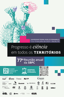 77ª Reunião da SBPC traz o tema Progresso é Ciência em todos os Territórios 77ª Reunião da SBPC traz o tema Progresso é Ciência em todos os Territórios