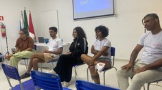 Bate-papo após exibição do filme alagoano pelo Árido Lab