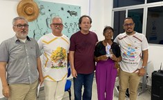 Sessão em homenagem dona Ivanete Angelino, da Comunidade Quilombola Baixio do Tamanduá, em Santana do Ipanema