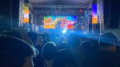 Show do cantor Flávio Leandro
