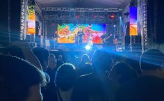 Show do cantor Flávio Leandro