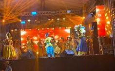 Apresentação do grupo Abi Axé Egbe, equipamento cultural da Ufal