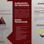Simpósio Alagoano de Engenharia Civil está com inscrições abertas