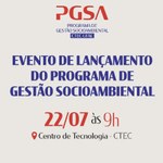 Centro de Tecnologia lança Programa de Gestão Socioambiental