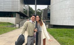 Lucas Galdino e Adna Litrento têm pesquisas relacionadas aos estudos sobre subsidência nos bairros de Maceió atingidos pela mineração