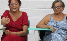 Navalci Moura (à esquerda), de 77 anos, faz parte do GPMI há mais de 9 anos