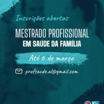 Últimos dias: Mestrado Profissional em Saúde da Família inscreve até dia 6
