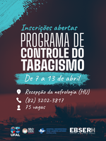 HU abre 75 vagas para programa gratuito para quem deseja parar de fumar
