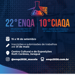 Maceió é palco do 22º Encontro Nacional em Química Analítica