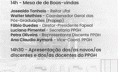 Pós-Graduação em História promove aula inaugural sobre gênero e inclusão