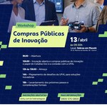 Workshop debate compras públicas de inovação e oportunidades para a Ufal