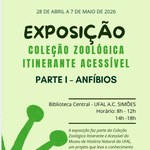28 de abril: Exposição itinerante sobre anfíbios chega à Biblioteca Central