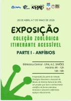 28 de abril: Exposição itinerante sobre anfíbios chega à Biblioteca Central