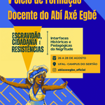 Abí Axé Egbé promove 5º Ciclo de Formação Docente no Campus do Sertão