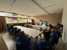 Colaboradores participam de capacitação sobre gestão de resíduos