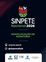 Sinpete Nacional divulga homologação das inscrições para monitoria