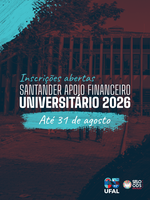 Ufal e Santander oferecem bolsas de R$ 3 mil para estudantes