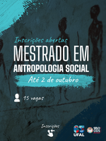 Antropologia Social seleciona 15 vagas para nova turma de mestrado