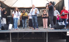 Vice-reitor deu início à leitura dos aprovados