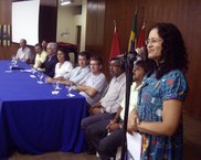 Discurso da nova coordenadora, Sandra Nunes