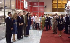 Governador e outras autoridades na III Bienal