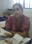 Coordenadora  do curso de Educação Física, Vannina de Oliveira Assis