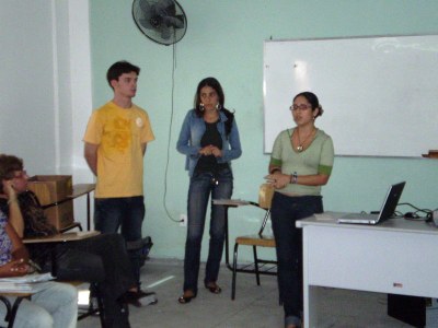 Milton Rodrigues, Raniella Barbosa e Jacqueline Freire