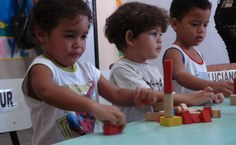 Crianças iniciam atividades