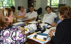 Professores da Ufal e representantes do Instituto
