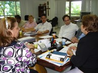 Professores da Ufal e representantes do Instituto