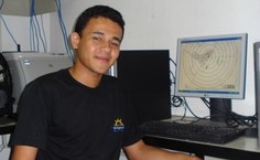 Edizânio José, aluno de Meteorologia